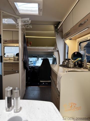 Autocaravana capucino EURAMOBIL Activa One 570 HS 2026  Assistenz Travel Lithium