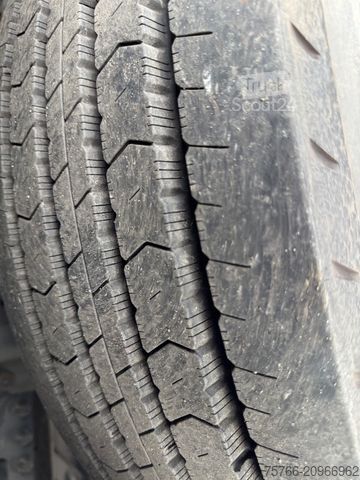 Camião de caixa fechada MERCEDES-BENZ ACTROS 2543 L / 2 x AHK / LBW / LENKACHSE