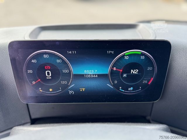 Camião de caixa fechada MERCEDES-BENZ ACTROS 2543 L / 2 x AHK / LBW / LENKACHSE