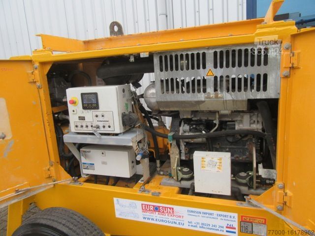 مضخة بيتون MERCEDES-BENZ #   PUTZMEISTER  BSA  1005 DC Trailer PUMP