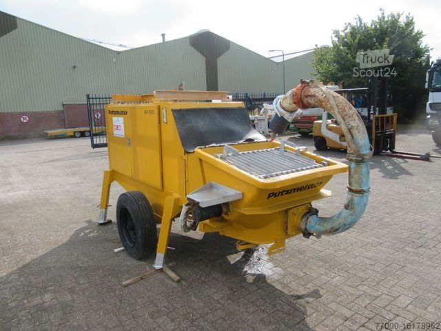 مضخة بيتون MERCEDES-BENZ #   PUTZMEISTER  BSA  1005 DC Trailer PUMP
