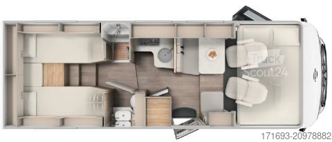 Integriertes Wohnmobil Carado I 447 Pro+