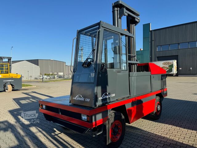 Bočni viljuškar Linde S50 //Duplex 4850 mm //