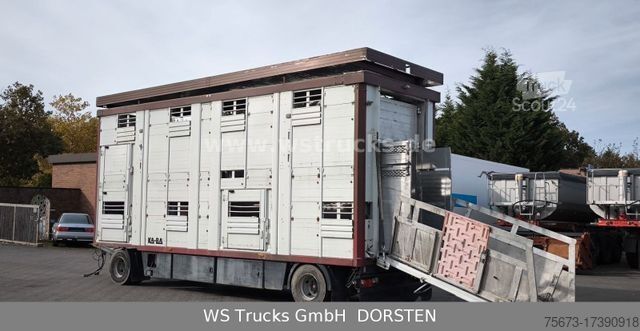 Paardentransportaanhanger  KABA 2 Stock  Hubdach Vollalu 7,30m Viehanhänger