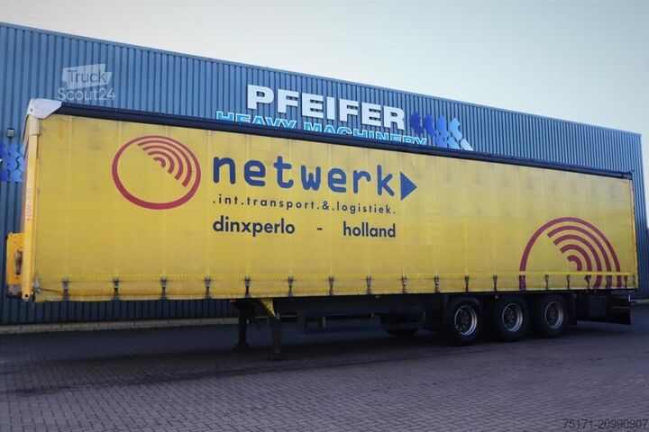 Sliding tarpaulins Schmitz Cargobull SCB3ST CoC Documents, TuV Loading Certificate, Dut