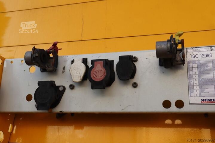 Sliding tarpaulins Schmitz Cargobull SCB3ST CoC Documents, TuV Loading Certificate, Dut