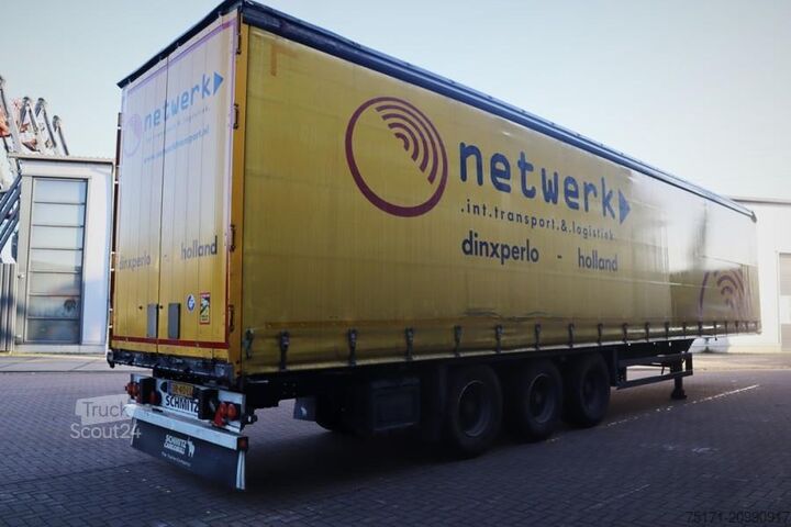 Sliding tarpaulins Schmitz Cargobull SCB3ST CoC Documents, TuV Loading Certificate, Dut