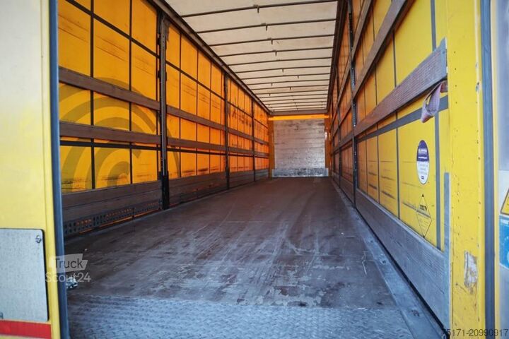 Sliding tarpaulins Schmitz Cargobull SCB3ST CoC Documents, TuV Loading Certificate, Dut