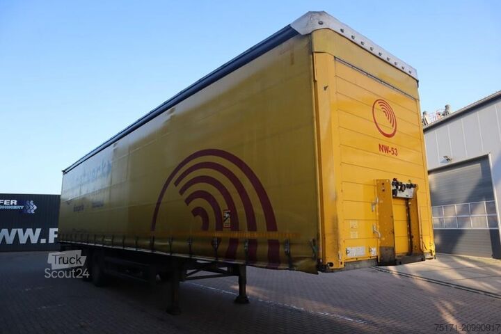 Sliding tarpaulins Schmitz Cargobull SCB3ST CoC Documents, TuV Loading Certificate, Dut