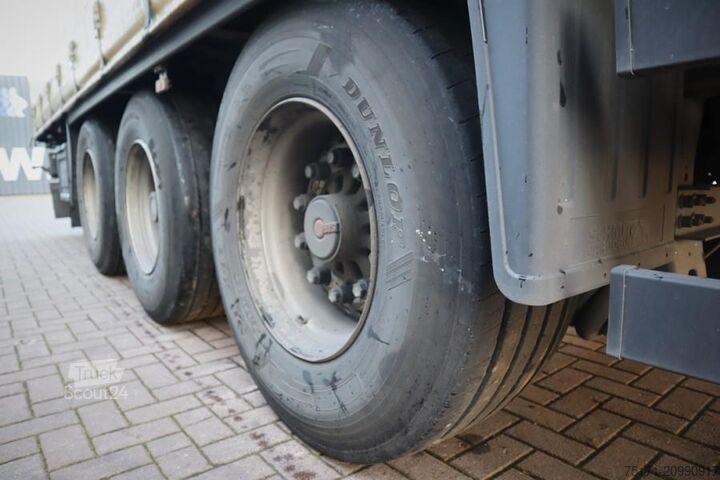 Sliding tarpaulins Schmitz Cargobull SCB3ST CoC Documents, TuV Loading Certificate, Dut