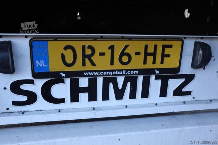 Sliding tarpaulins Schmitz Cargobull SCB3ST CoC Documents, TuV Loading Certificate, Dut