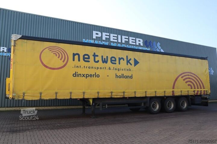 Sliding tarpaulins Schmitz Cargobull SCB3ST CoC Documents, TuV Loading Certificate, Dut