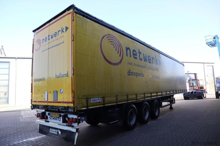 Sliding tarpaulins Schmitz Cargobull SCB3ST CoC Documents, TuV Loading Certificate, Dut