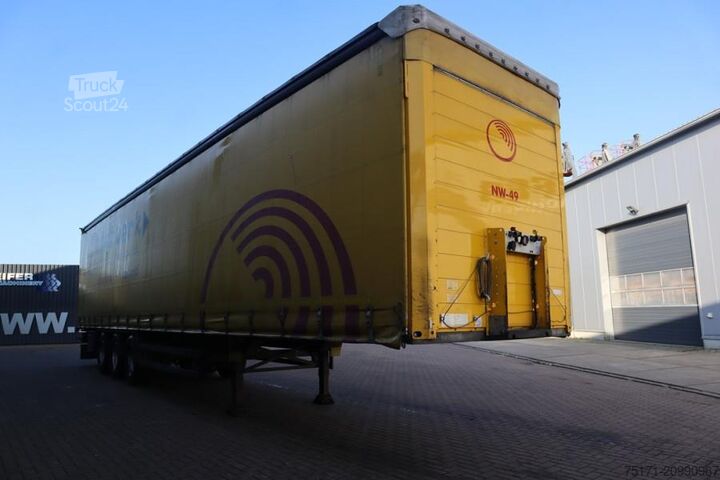 Sliding tarpaulins Schmitz Cargobull SCB3ST CoC Documents, TuV Loading Certificate, Dut