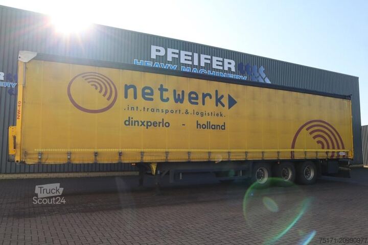 Sliding tarpaulins Schmitz Cargobull SCB3ST CoC Documents, TuV Loading Certificate, Dut