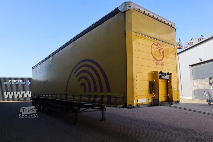 Sliding tarpaulins Schmitz Cargobull SCB3ST CoC Documents, TuV Loading Certificate, Dut