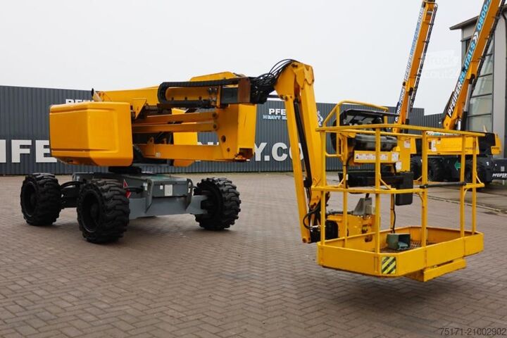 Scharnierende telescopische hoogwerker Haulotte HA16RTJ Pro Diesel, 4x4x4 Drive, 16 m Working Heig
