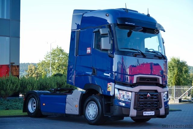 Standard tractor unit RENAULT T 520 / 13 L / RETARDER / I-PARK COOL / SKÓRY /