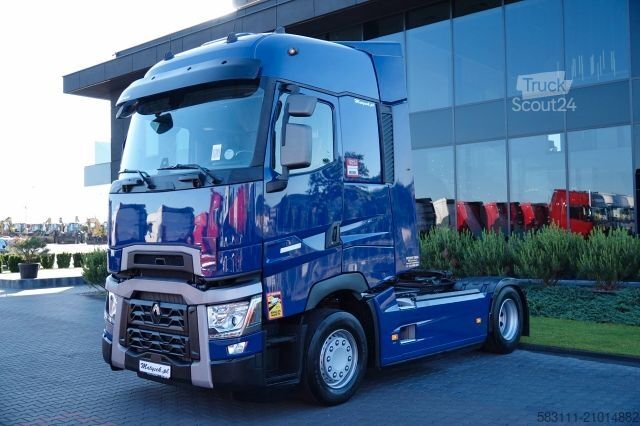 Standard tractor unit RENAULT T 520 / 13 L / RETARDER / I-PARK COOL / SKÓRY /