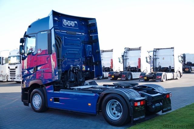 Standard tractor unit RENAULT T 520 / 13 L / RETARDER / I-PARK COOL / SKÓRY /