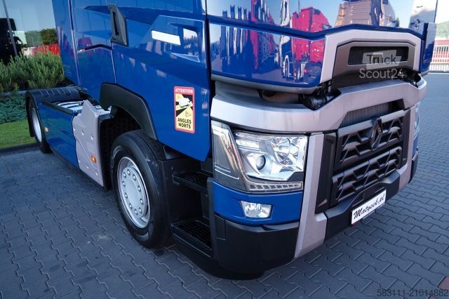 Standard tractor unit RENAULT T 520 / 13 L / RETARDER / I-PARK COOL / SKÓRY /