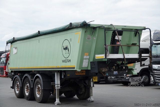 Полуприцеп-самосвал SCHMITZ CARGOBULL WYWROTKA 40 M3 / MULDA ALUMINIOWA / O? PODNOSZON