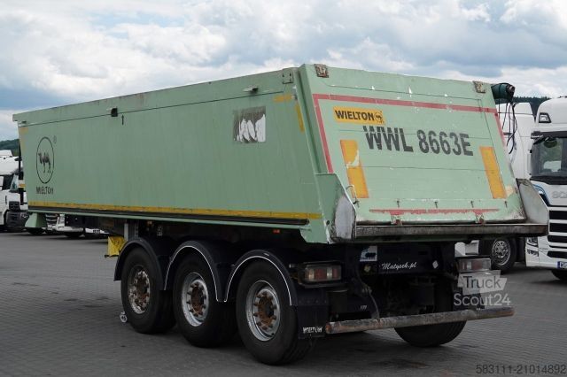 Полуприцеп-самосвал SCHMITZ CARGOBULL WYWROTKA 40 M3 / MULDA ALUMINIOWA / O? PODNOSZON