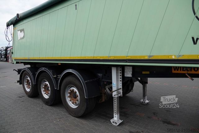 Полуприцеп-самосвал SCHMITZ CARGOBULL WYWROTKA 40 M3 / MULDA ALUMINIOWA / O? PODNOSZON