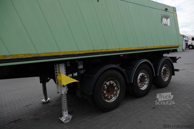 Полуприцеп-самосвал SCHMITZ CARGOBULL WYWROTKA 40 M3 / MULDA ALUMINIOWA / O? PODNOSZON
