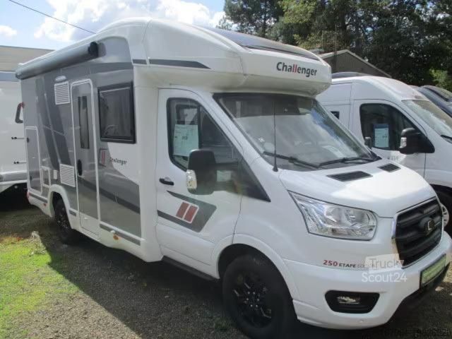 Pusiau integruotas kemperis CHALLENGER 250 Etape Edition Arctic Paket