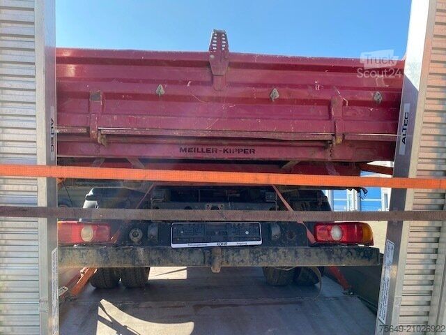 Driezijdige kipper bestelwagen Mitsubishi Canter Fuso 7C15D 4x2 Canter Fuso 7C15D 4x2, Wasserschaden!