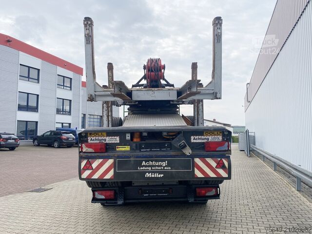 Camion forestier MAN TGS 26.480 6x4 BB TGS 26.480 6x4 BB, Intarder, Kran Epsilon S270L88, Langholz