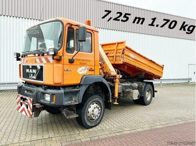 Tornkran MAN 19.293 4x4 BL 19.293 4x4 BL, Winterdienstausstattung, Kran Meiller MK77RS2