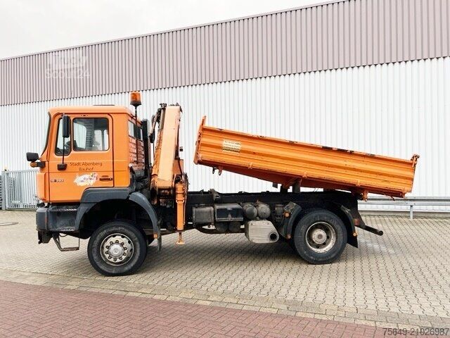 Tornkran MAN 19.293 4x4 BL 19.293 4x4 BL, Winterdienstausstattung, Kran Meiller MK77RS2