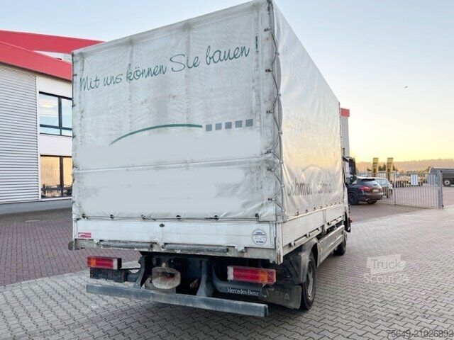 Pritschenwagen Mercedes-Benz Atego 822 4x2 Atego 822 4x2, Doka mit Kombisitzbank