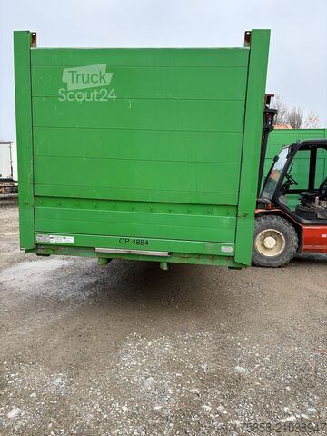 Swap body trailer Krone BDF 7,45m TOP Zustand Zurringe