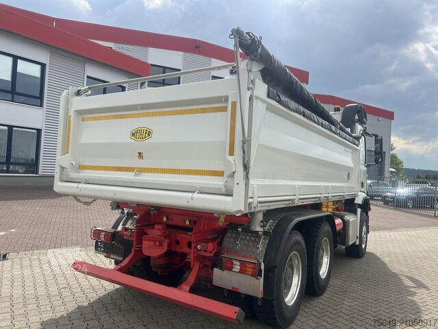 Camion-benne tricar Mercedes-Benz Arocs 2651 LK 6x4 Arocs 2651 LK 6x4, Retarder, MultimediaCockpit, Navi