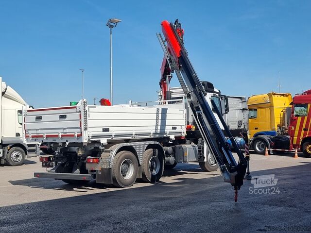 Grue à tour Mercedes-Benz Arocs 3348 K 6x4 Arocs 3348 K 6x4, Kran Fassi F255A.2.24, MultimediaCockpit, Navi, Funk