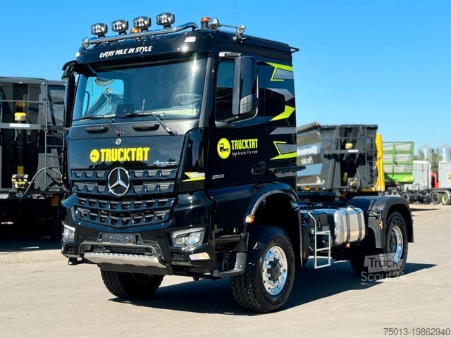 Tracteur routier standard MERCEDES-BENZ AROCS 5 2053 4x4, Luftfederung, MIETEN?