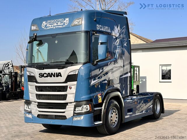τυποποιημένη μονάδα ελκυστήρα SCANIA R500 / MICHELIN / REFRIGERATOR /RETARDER