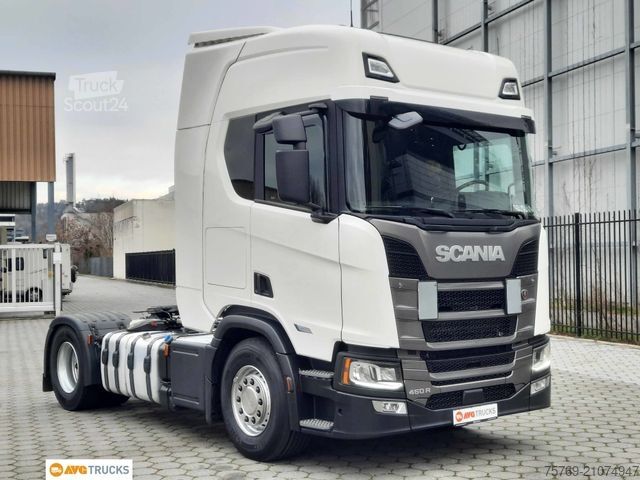 Standard tractor unit SCANIA R 460 2-Kreis-Kipphyd Retarder Standklima 2xTank