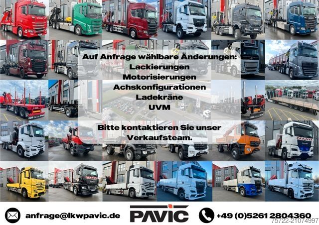 Podwozie ciężarówki MAN TGS 33.540 6x6 BB 4500mm Fahrgestell SOFORT