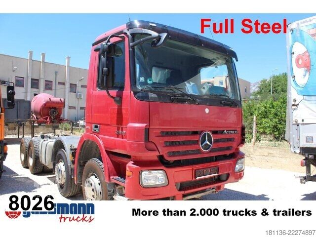 LKW-Fahrgestell Mercedes-Benz Actros 3241 B 8x4/4, 2x Nebenantrieb