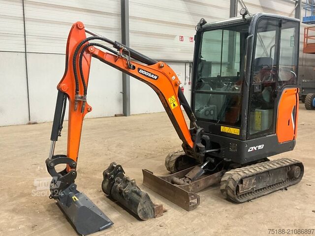 Minigraafmachine Doosan DX 19