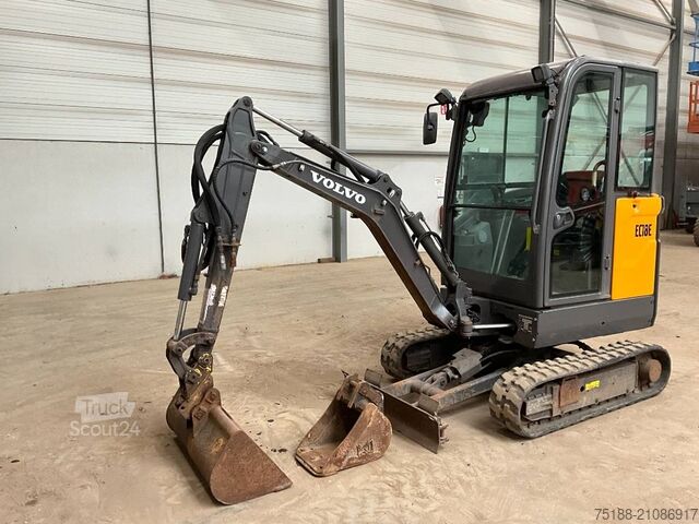 Minigraafmachine Volvo EC 18 E