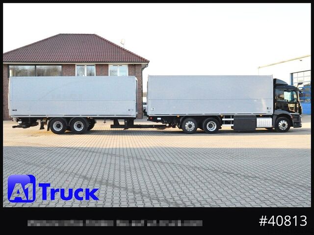 Box truck MERCEDES-BENZ Antos, 2546, Getränke, LBW, Lift-Lenkachse