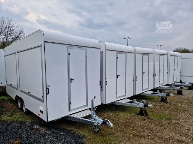 Vending trailer trailershop Verkaufsanhänger leer 520cm 2700kg