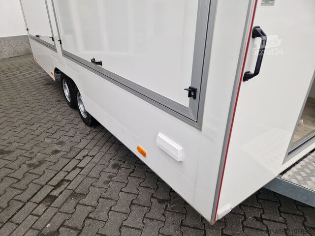 Vending trailer trailershop Verkaufsanhänger leer 520cm 2700kg