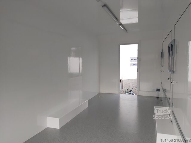 Vending trailer trailershop 520x230x230cm riesig retro 3 Klappen Leerwagen DIY