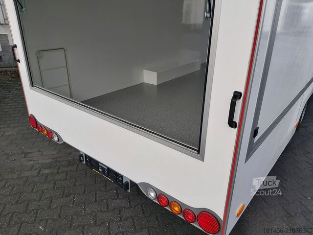 Vending trailer trailershop 520x230x230cm riesig retro 3 Klappen Leerwagen DIY